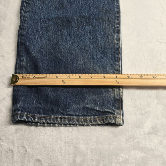 Levi's 501 XX Men's Button Fly 40x30 Blue Jeans Red Tag Mexico Distressed VTG - Picture 8 of 14